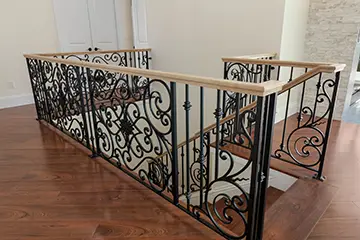 Iron Railing - Ocean Hamock Luxury Home by Stoughton and Duran